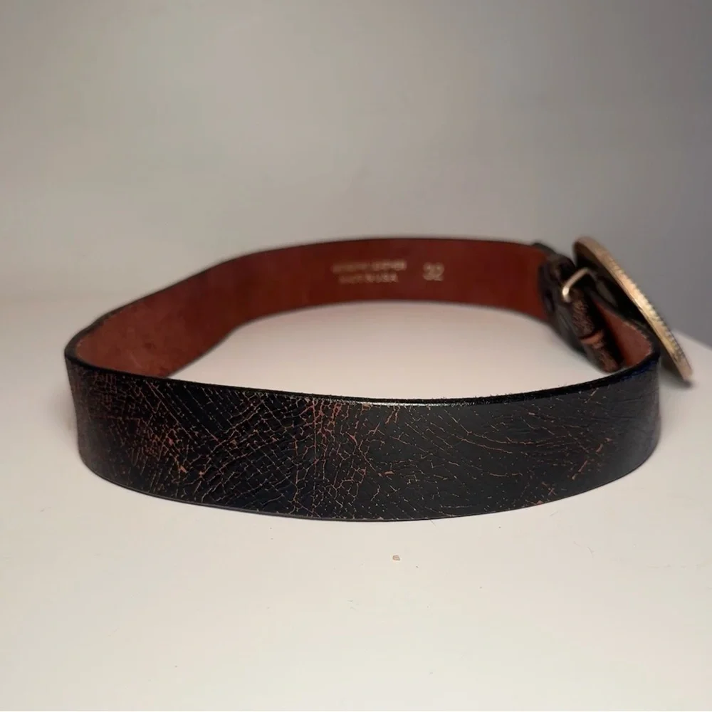 Vintage genuine leather